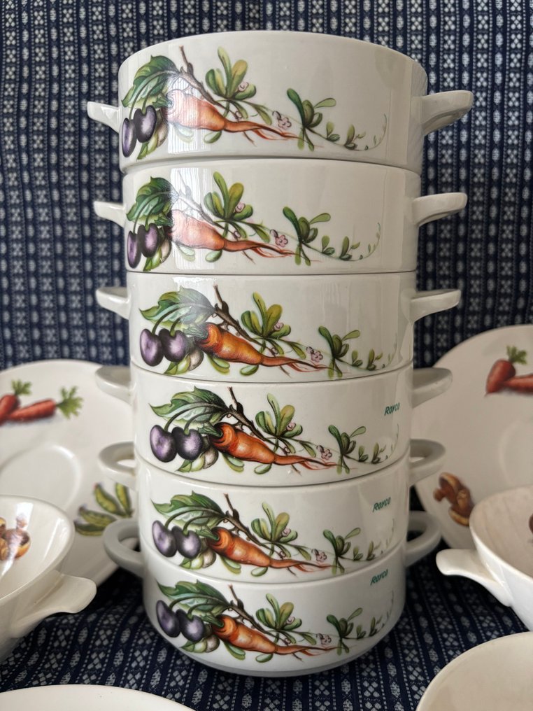Villeroy & Boch - Table service (12) - Porcelain - 'Royco' soup bowls #2.1