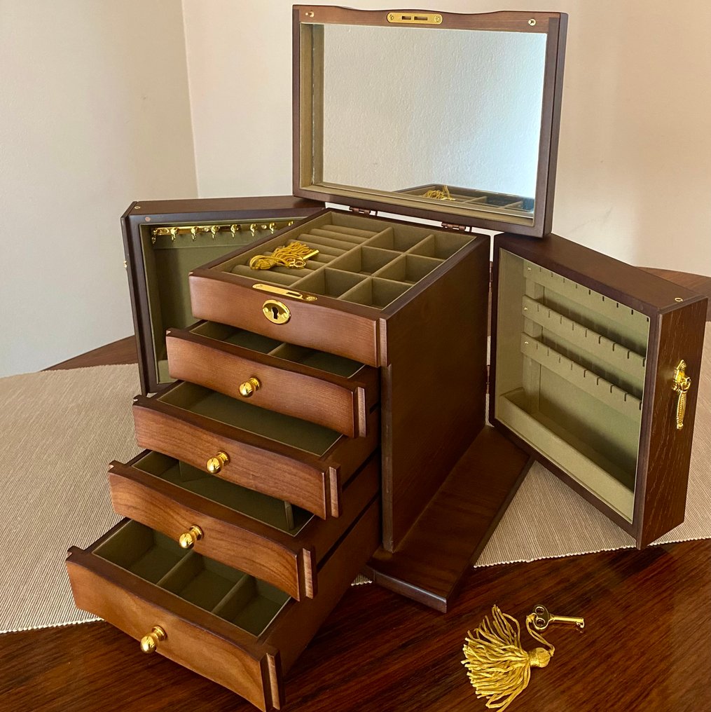 Ékszeresdoboz - Fa - Ékszertartó doboz #1.0