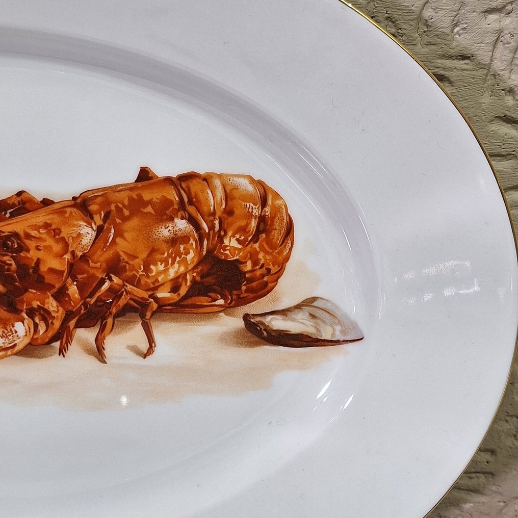 Richard Ginori - Table service (7) - Porcelain - Lobster Service #4.3