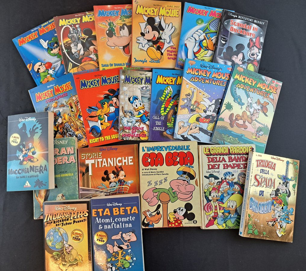 Eta Beta, Trilogia della Spada di Ghiaccio, Mickey Mouse Digest - 21 Comic - 1957/2001 #1.0