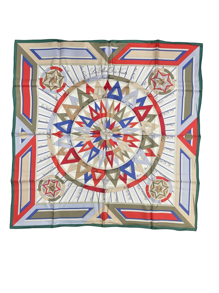 Hermès - La rose des vents - Fular #1.0