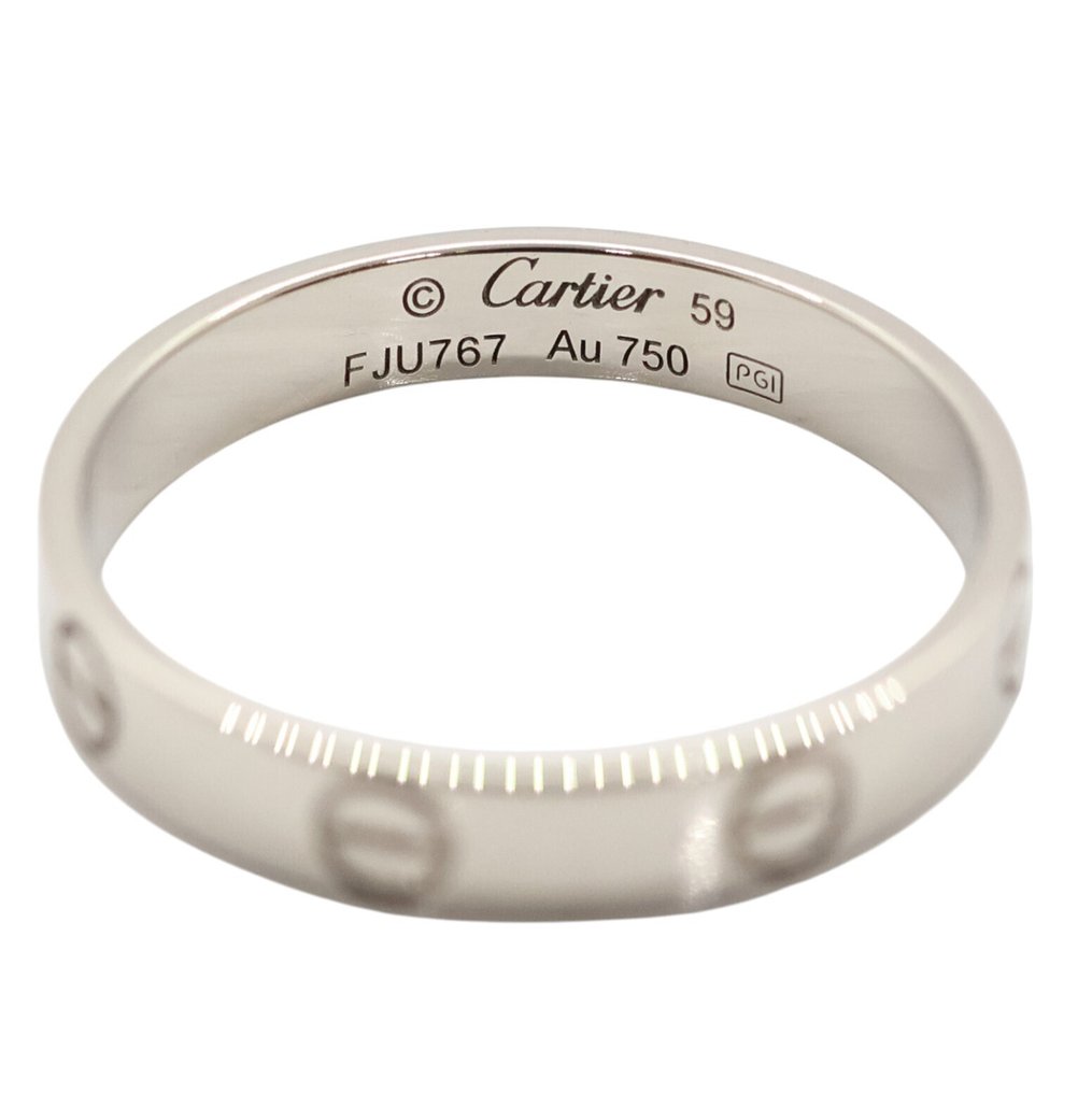 Cartier - Δαχτυλίδι - LOVE small model - 18 καράτια Λευκός χρυσός #3.2