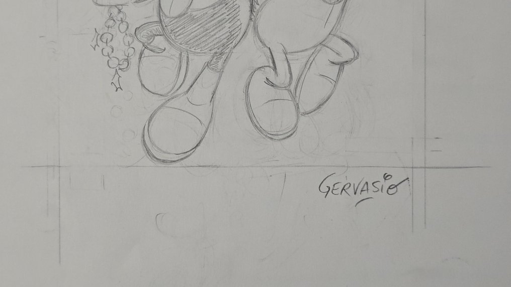 Gervasio, Marco - 1 Original preliminary drawing - Topolino # 3466 #3.2