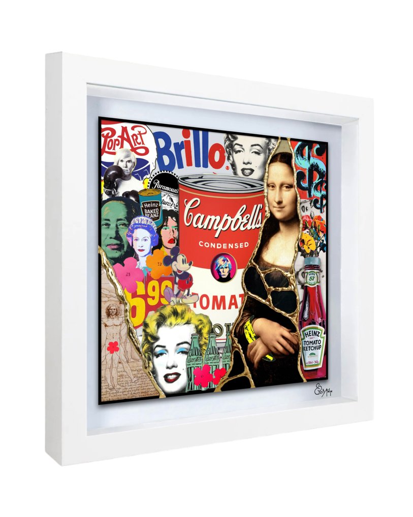 Stéphanie Godann - Warhol Da Vinci Fusion #3.2