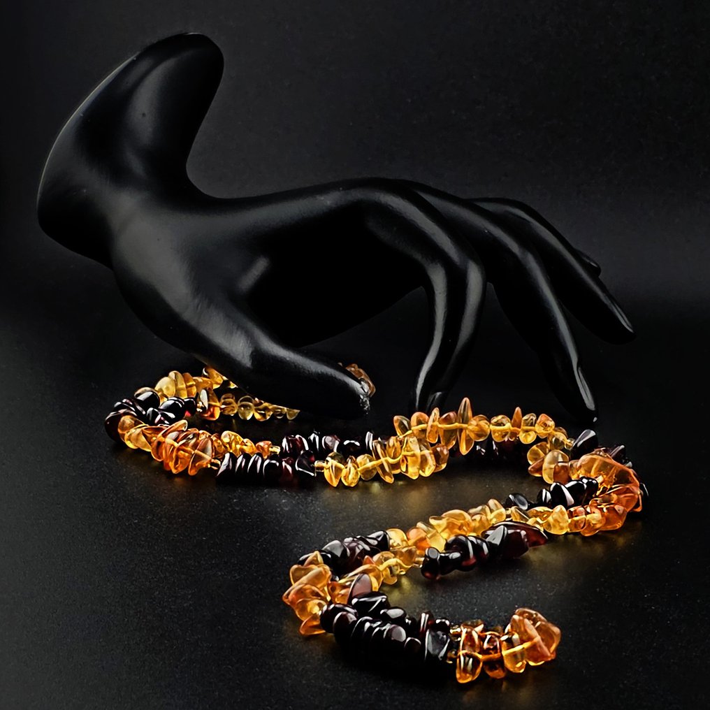 Nature’s Fire 波罗的海琥珀项链 – 有机波罗的海工艺 - 琥珀 (沒有保留價) #1.0