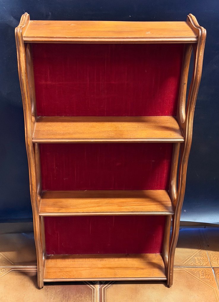 Vetrinetta - Legno - Scaffale a quattro ripiani #3.2