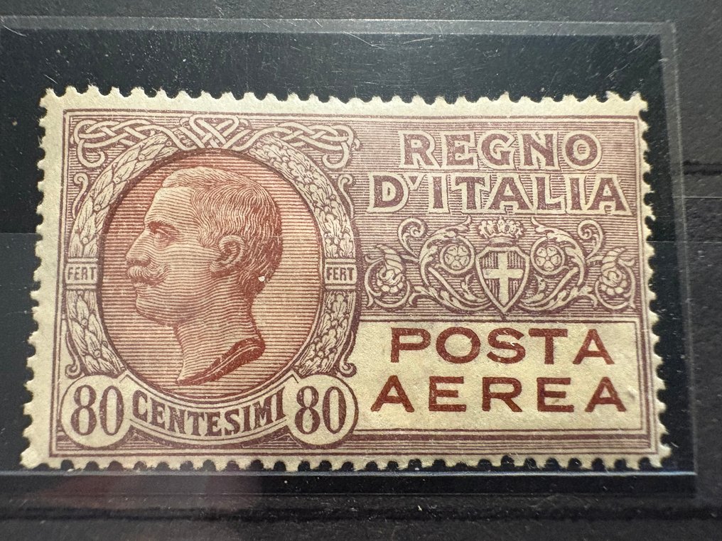 Italien 1926/1928 - Luftpost - billede af Vittorio Emanuel III - Unificato -2015 - A3/4/5/6/7/8/9 #4.3