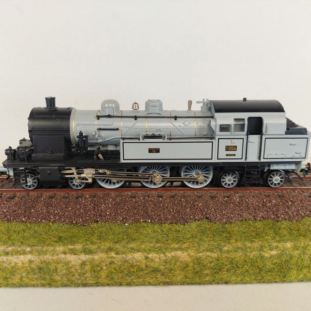 Märklin H0 - 83307 - Locomotiva com vagão de carvão (1) - T18 #1994 Museumslok - K.W.St.E. #2.1