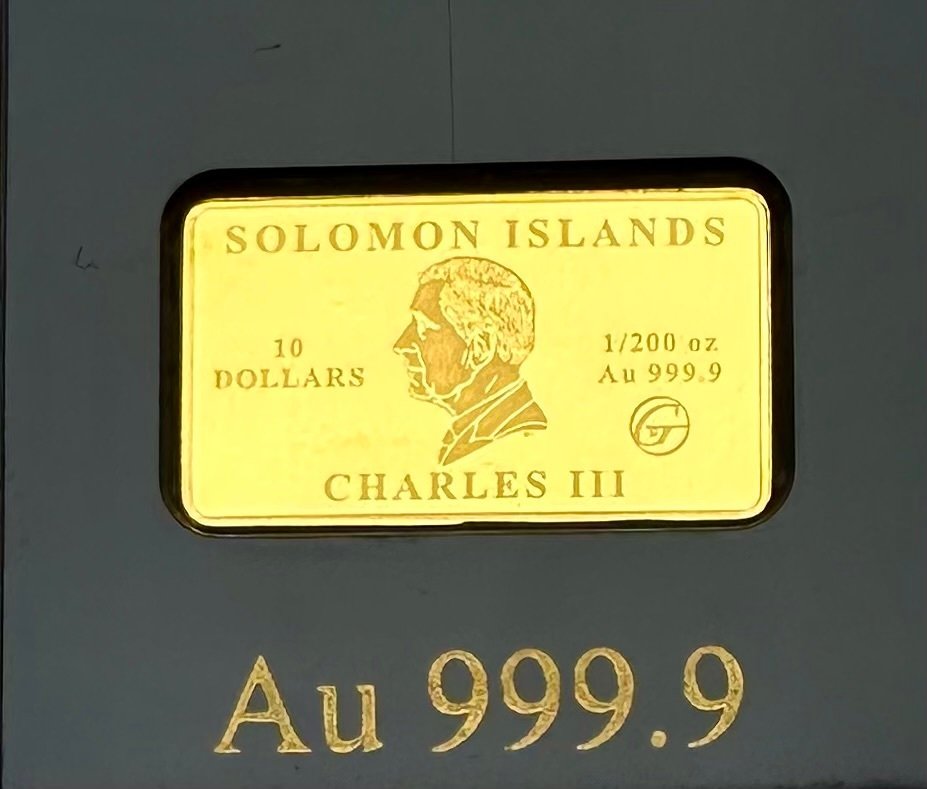 Salamon-szigetek. 10 Dollars Sydney , oro 1/200 Oz (.999) Proof (Nincs minimálár) #3.2