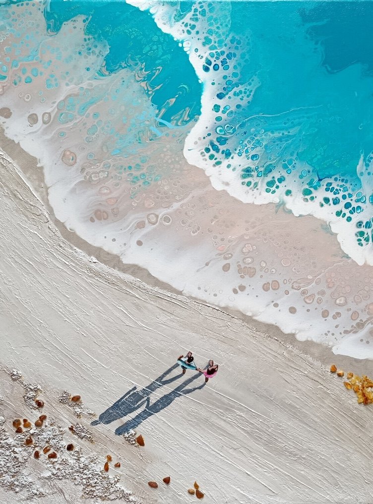 Jasmin Navoyan - ROMANTIC WALK /Beach for Two series/with Amber #1.0