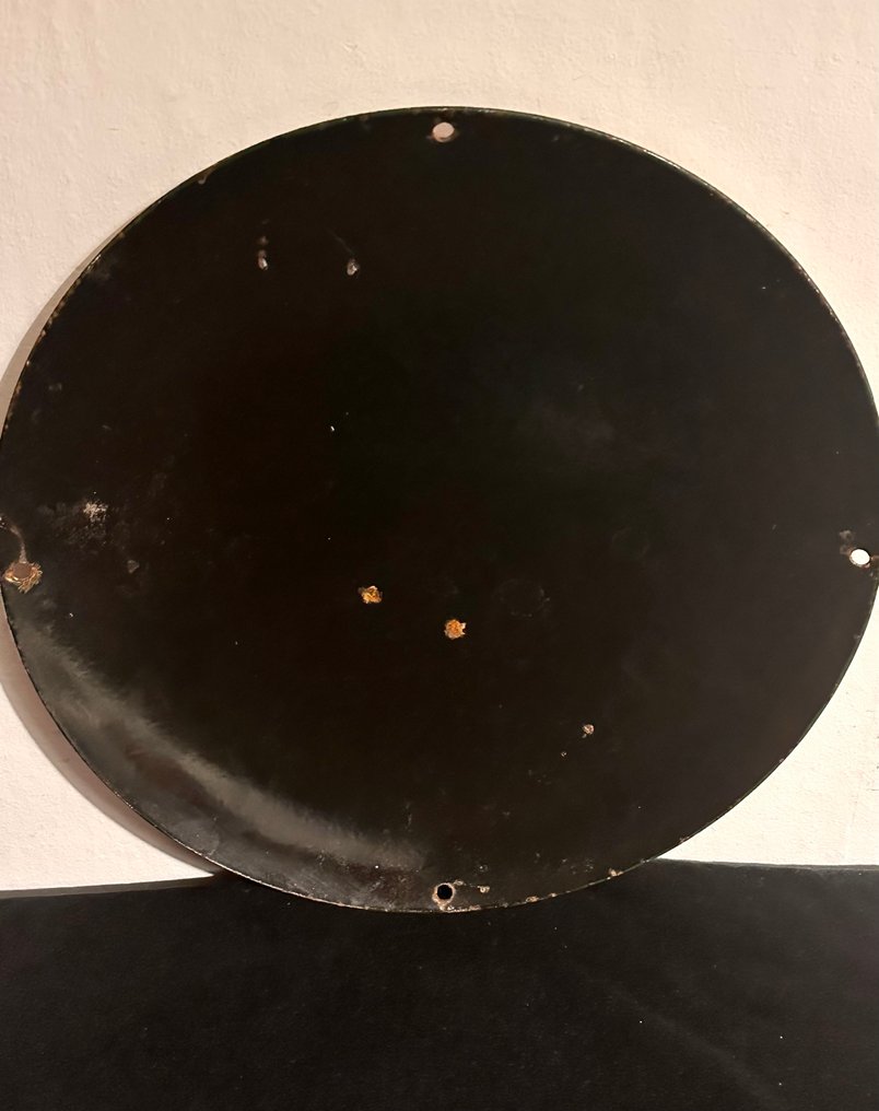 No reserve- Vrij groot Coca Cola emaille reclamebord - Emalikyltti - Metalli #4.3