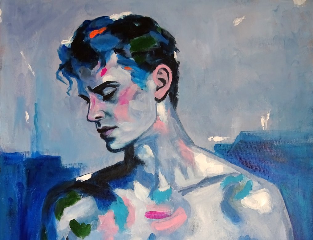 Corina Schröder(1969) - Introverted boy - NO RESERVE #2.1