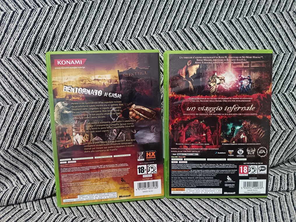 Microsoft - Xbox 360 - Lot of 2 games: Silent Hill + Shadow of the Damned - Video game - In original box #2.1