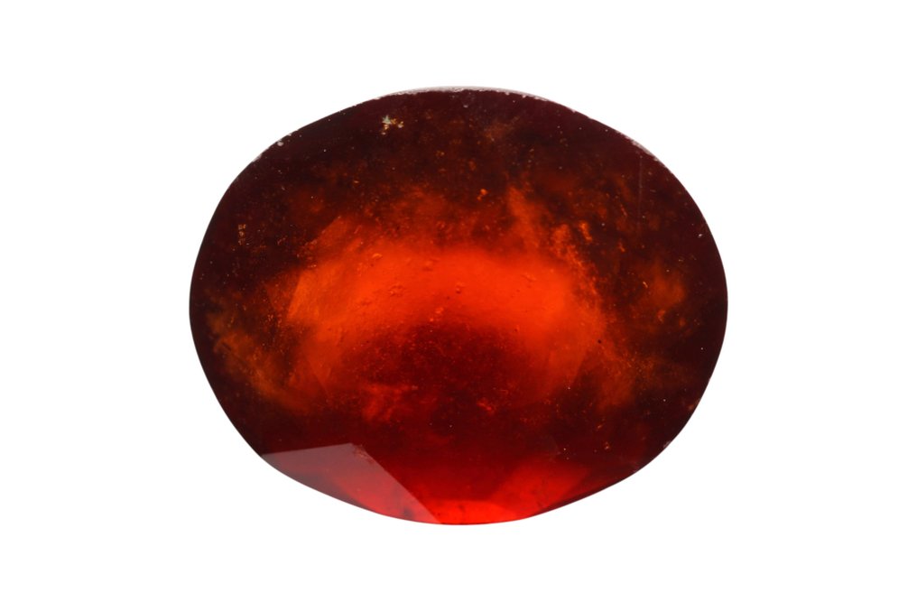 没有保留价 橙色, 棕色 红榴石 - 8.98 ct - 西班牙宝石学院(IGE) #1.0