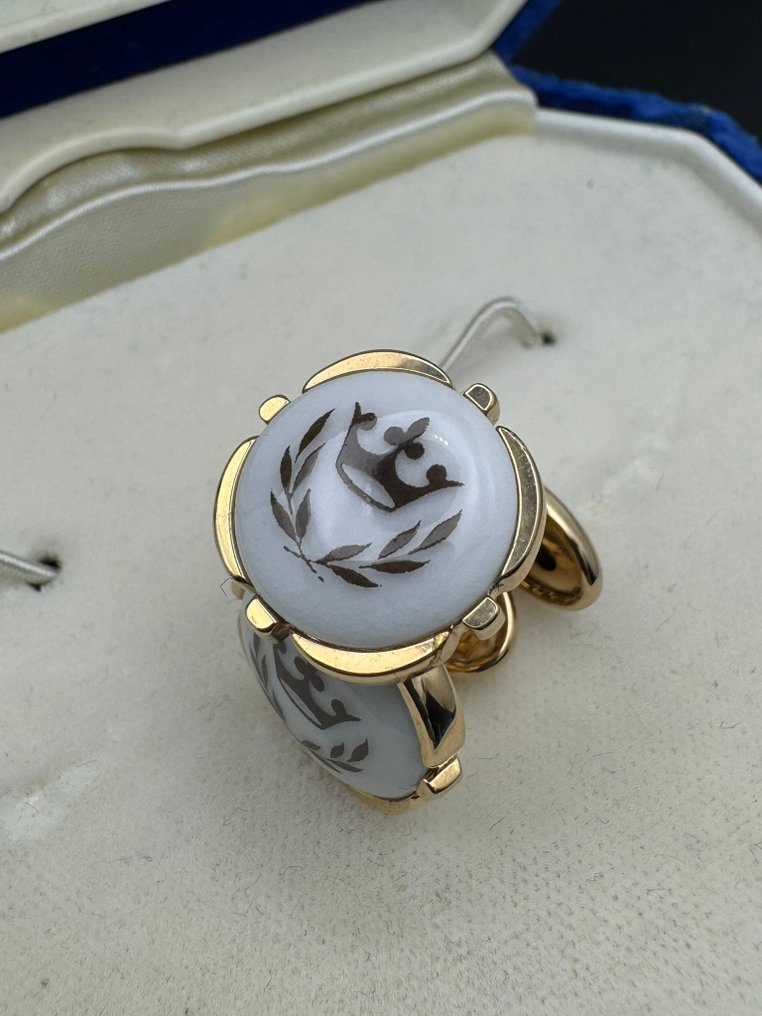 Porcelán, Fém - Mandzsetta - Royal Copenhagen Limited #4.3