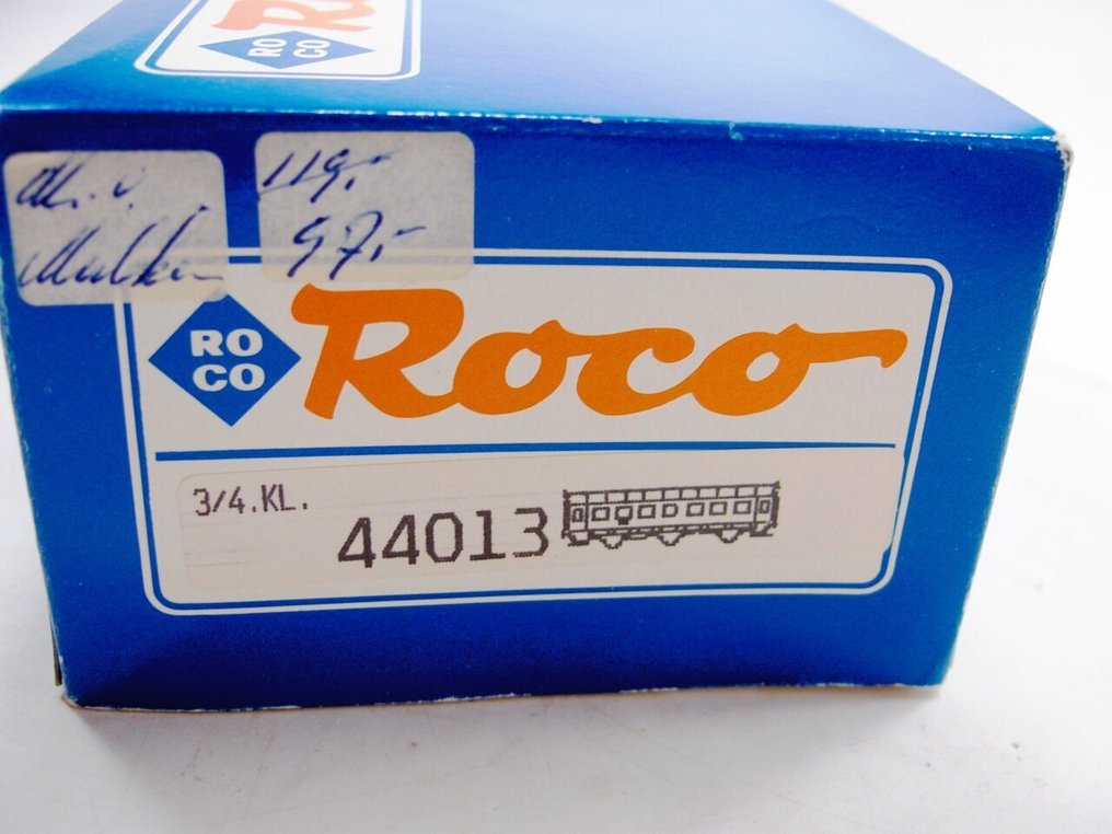 Roco H0轨 - 44013 - 模型火车客运车厢 (1) - 2节轿车三/四等车厢 - KPEV #3.2