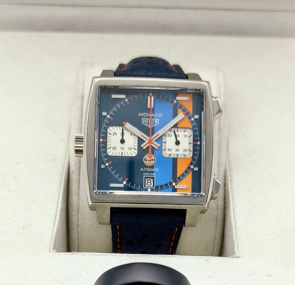 TAG Heuer - Monaco Calibre 11 "Gulf" Special Edition - CAW211R - Men - 2010-2020 #4.3