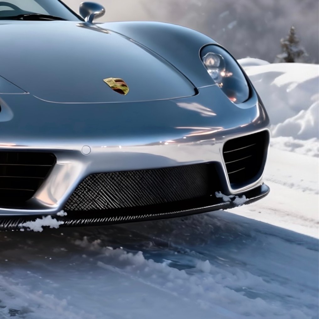 Naro - [XL] Porsche Carrera GT – Alpine Chrome Majesty #3.2