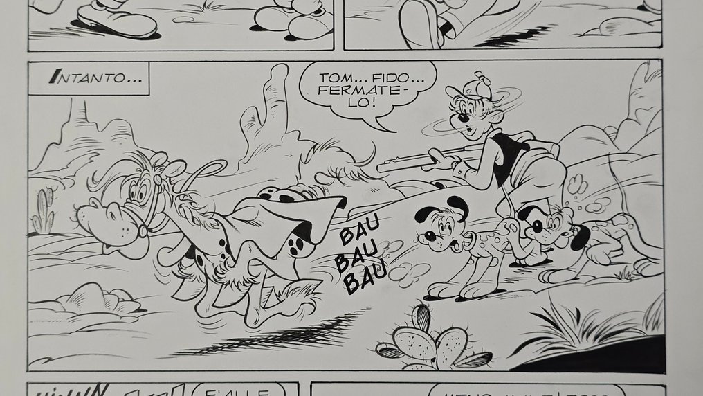 Asteriti, Sergio - 1 Original page - Topolino - n. 1344 “Topolino e la faccenda Goldenbroc” pag. 15 #2.1