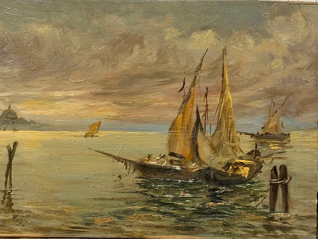 Pietro Fragiacomo (1856-1922), Attr. a - Venezia #2.1