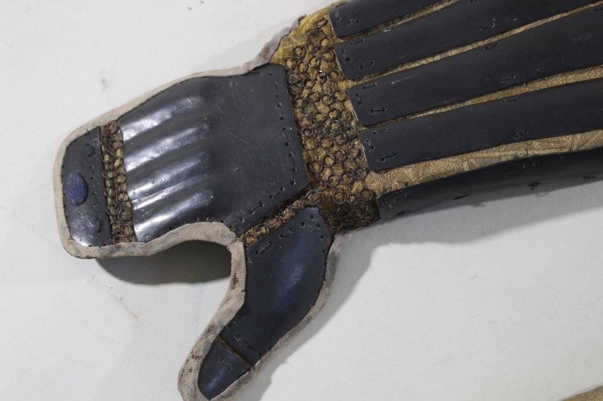 盔甲 - 日本 - Suneate of Samurai Yoroi：E3-102 旧 #3.2