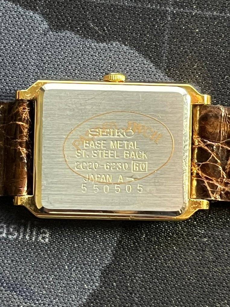 Seiko - Tank - No reserve price - 2C20-6230 - Unisex - 1985 #3.2