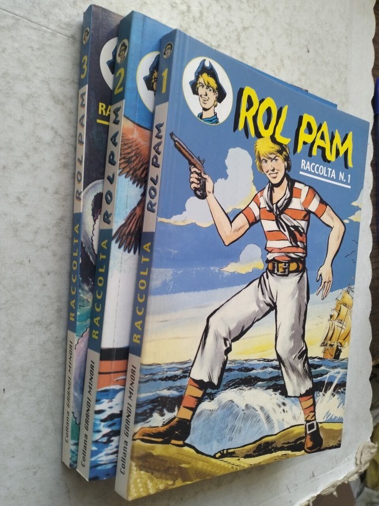Rol Pam - nn. 1/3 serie completa Raccolta - Editoriale Mercury - 3 Comic - Limitierte Auflage #2.1