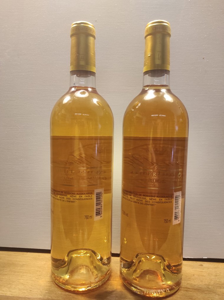 2005 Château d'Yquem - Sauternes 1er Cru Supérieur - 2 Flaskor (0,75L) #1.0