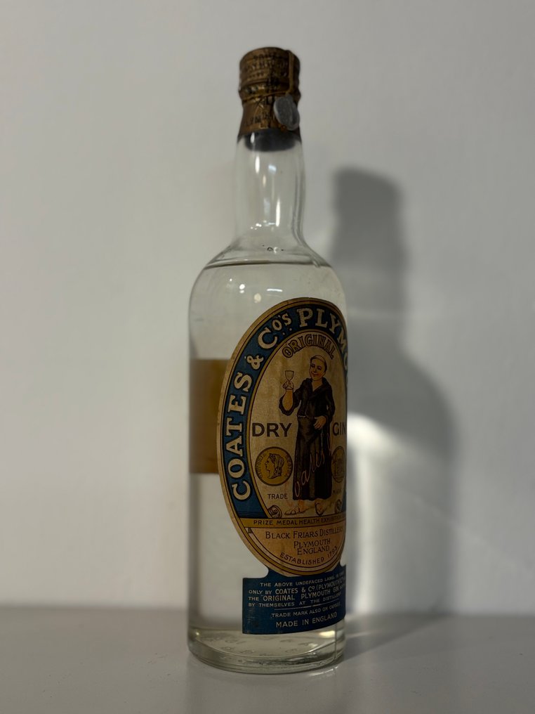 Coates - Original Plymouth Gin – Black Friars Distillery - b. 1950s - 75cl #1.0