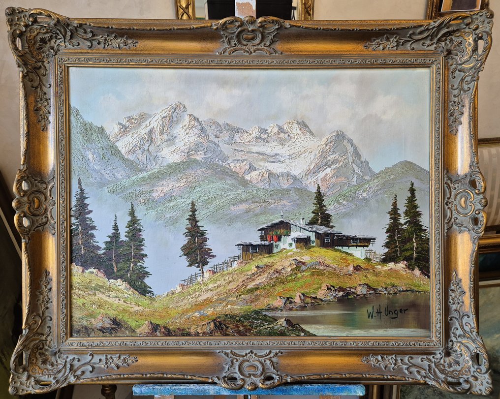 Wolfgang Heinz Unger (1929-2019) - Alpenlandschaft #1.0