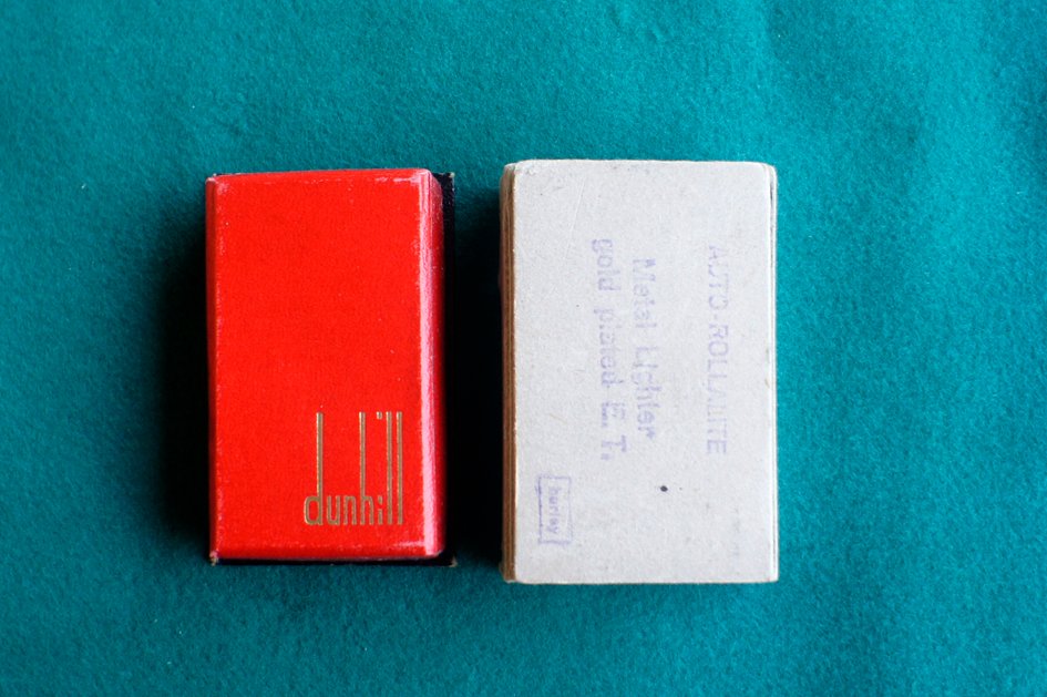 Dunhill - Mechero - Bañado en oro #1.0