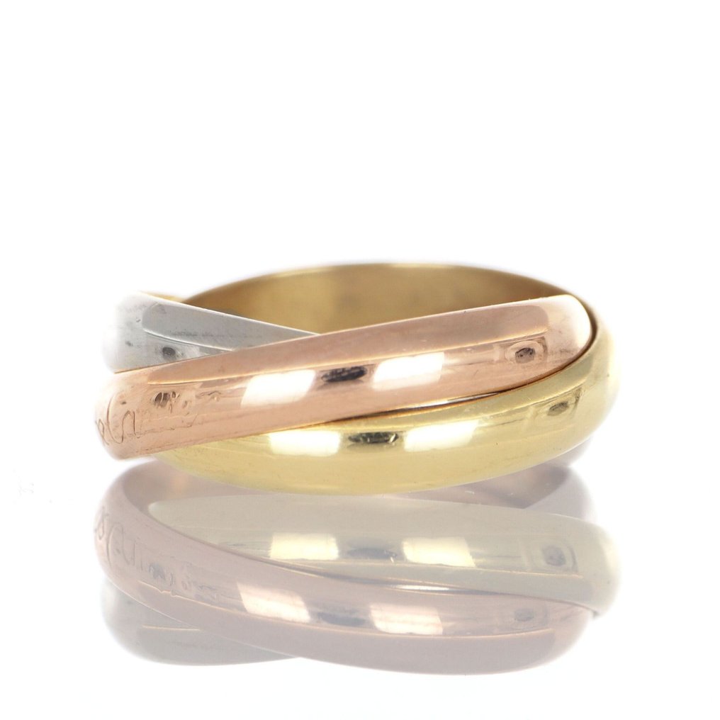 χωρίς τιμή ασφαλείας - Cartier - Δαχτυλίδι - Trinity - 18 καράτια Λευκός χρυσός, Κίτρινο χρυσό, Ροζ χρυσό #2.1