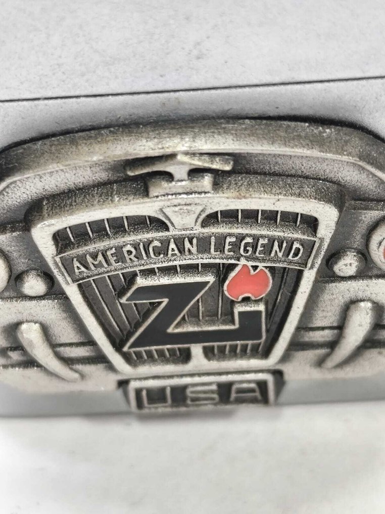 Zippo - American Legend - Sem preço de reserva - Isqueiro de bolso - Aço (aço inoxidável) #4.3