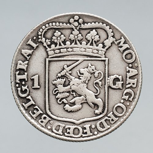 Nederland, Provinsielle mynter 1 Gulden 1764-1795 (4 stuks) (Ingen reservasjonspris) #2.1