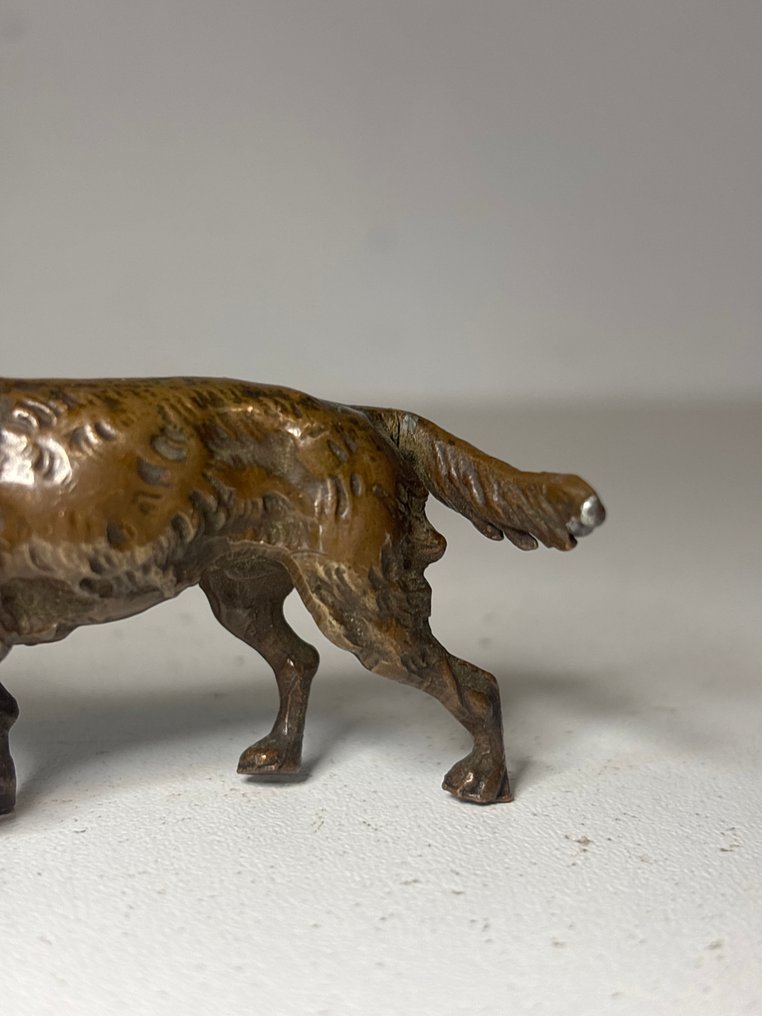 Statue, Hond - Weens - 43 mm - Bronze #2.1