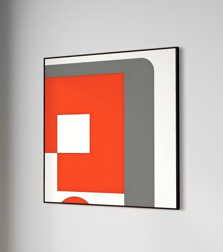 Jonathan Antony - Utopian # 1357.   XL Framed. 920 x 920 mm #3.2