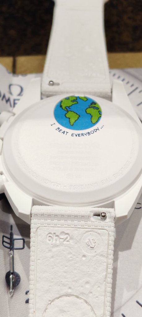 Swatch - MoonSwatch. Mission to Eartphase. Moonshine Gold. - No reserve price - SO33W701L - Unisex - 2025 #2.1