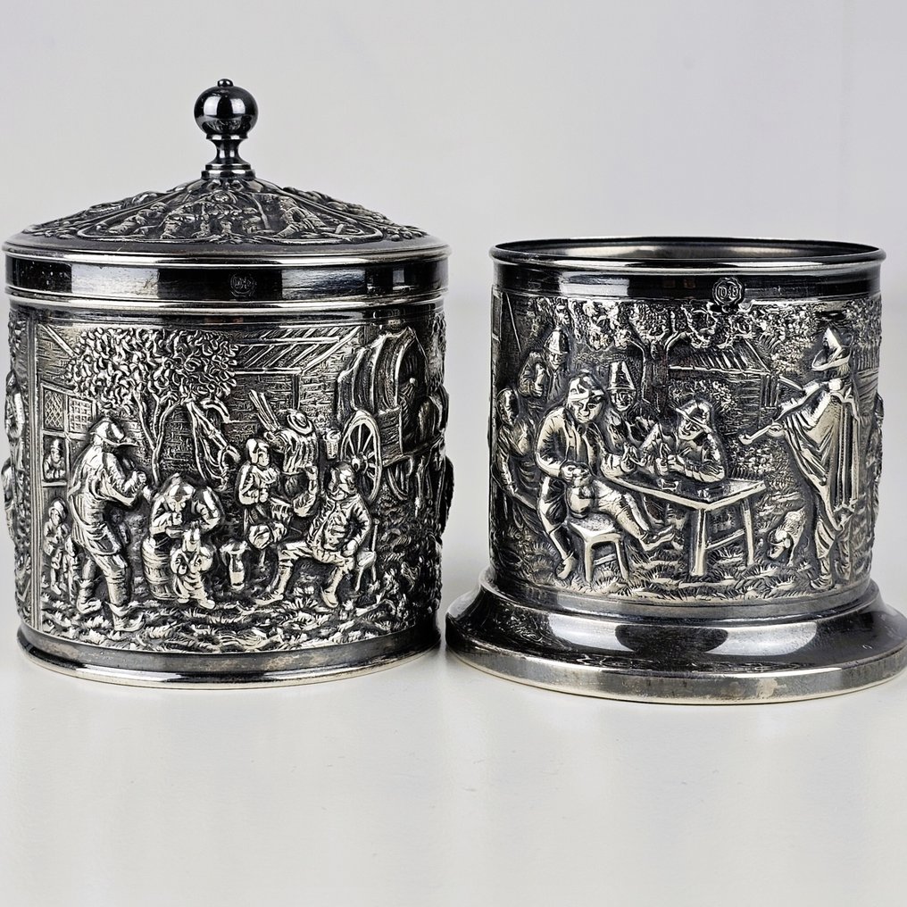 Douwe Egberts - zilverfabriek H. Hooijkaas - Gryte (2) - Forsølvet #1.0