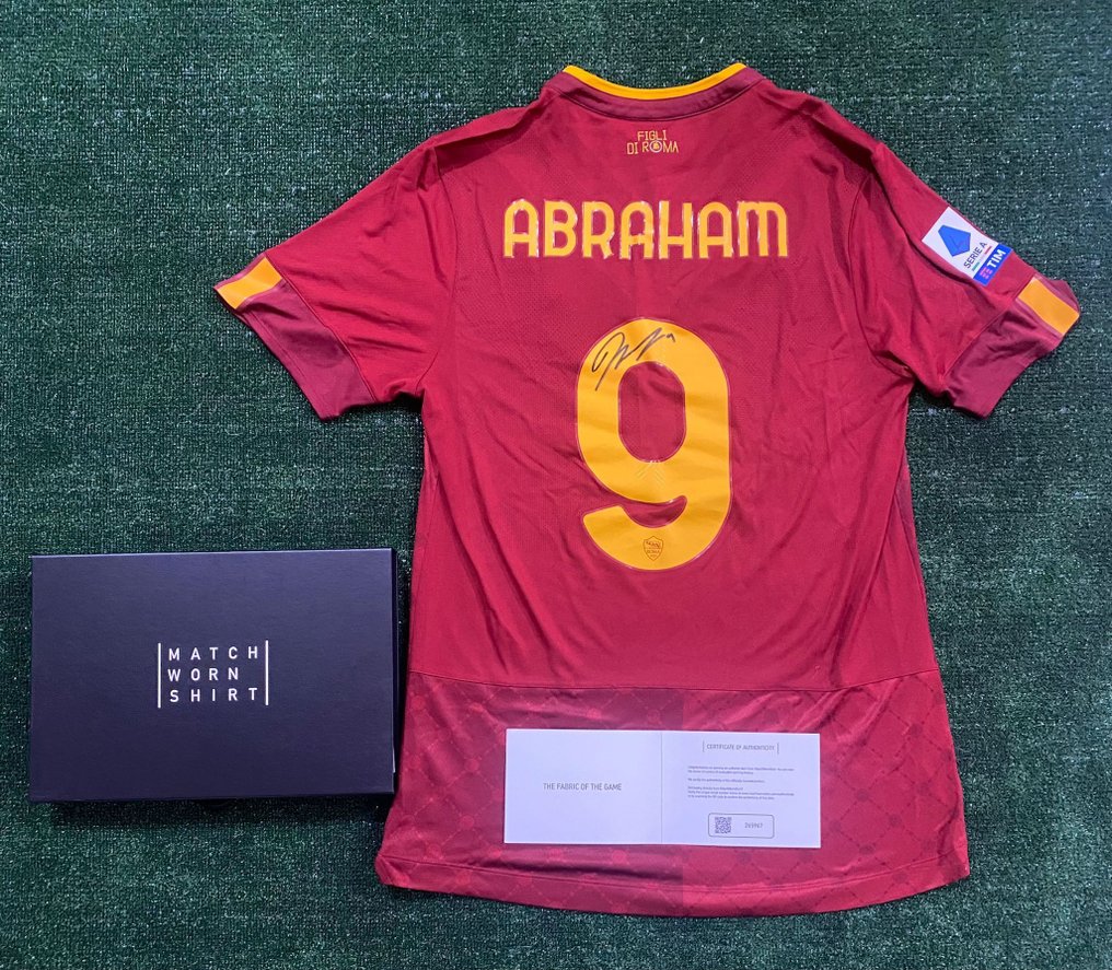 AS Roma - Olasz labdarúgó-bajnokság - Tammy Abraham - 2022 - Futball ing #1.0