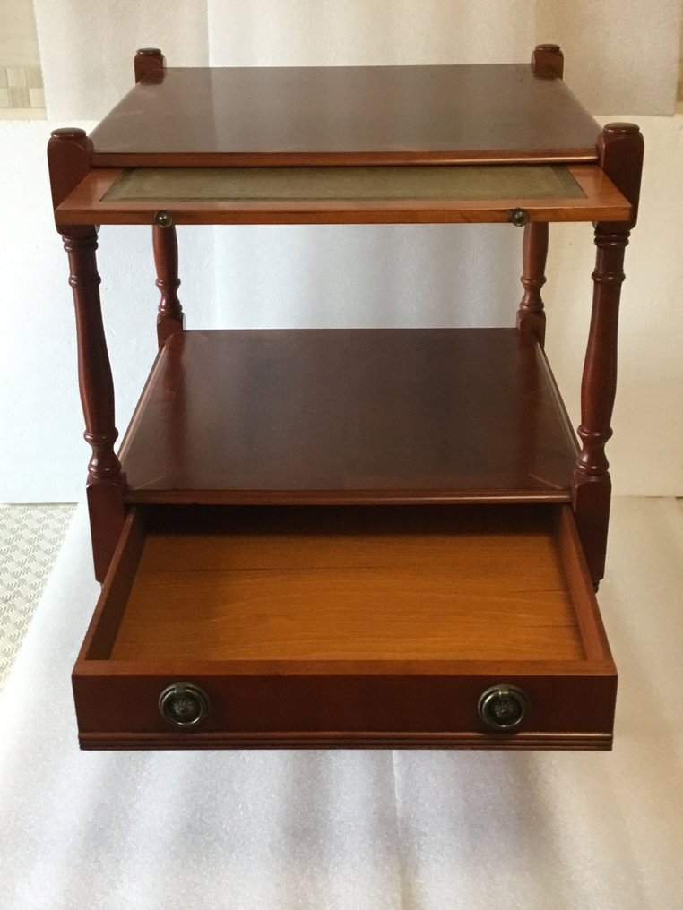 Ghinza - Mesa de centro - Mogno - Mesinha com rodízios #4.3