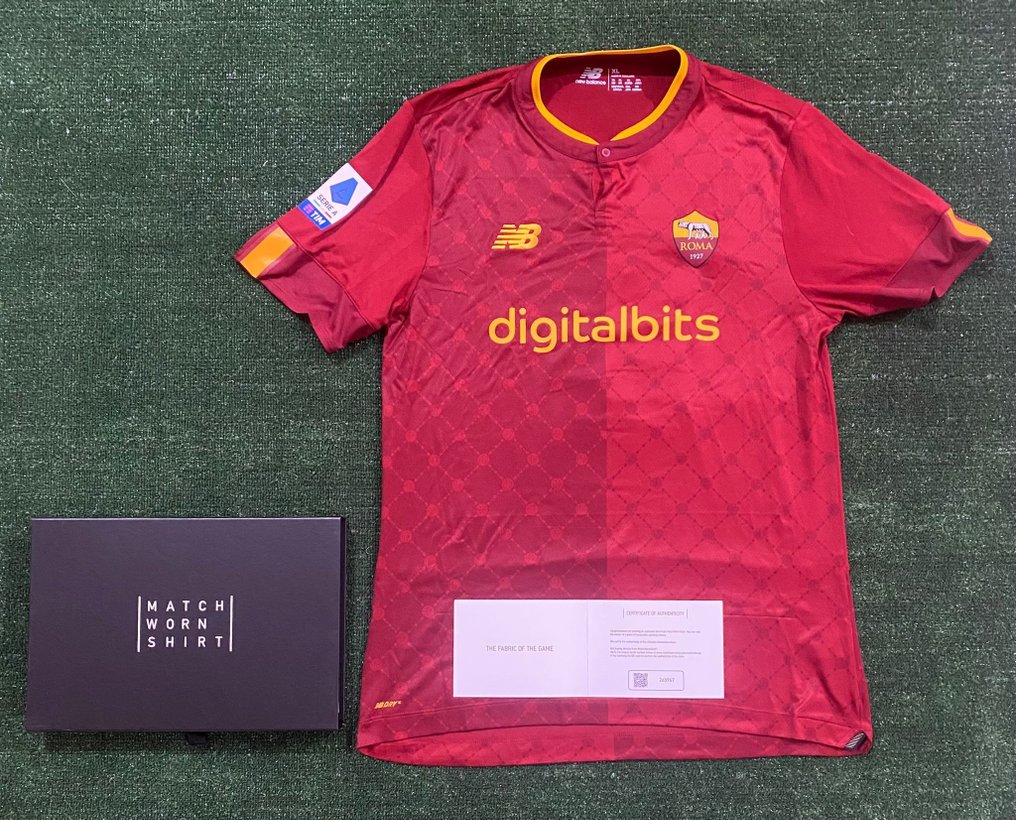 AS Roma - Olasz labdarúgó-bajnokság - Tammy Abraham - 2022 - Futball ing #2.1