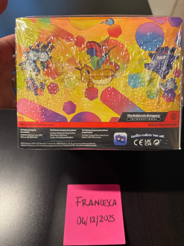 1 Box - Box Scarlet e Violet 151 TIN #2.1