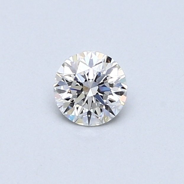 1 pcs 钻石 (天然) - 0.30 ct - 圆形 - D (无色) - VVS1 极轻微内含一级 - 美国宝石研究院(GIA) #1.0