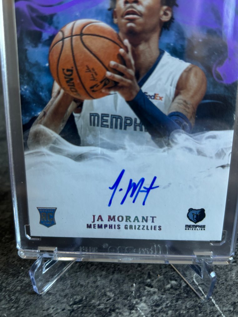 2019/20 Panini Ja Morant, Shaquille O'neal 1/1 AUTOGRAPH - 2 Card - 八成新 (NM) #2.1
