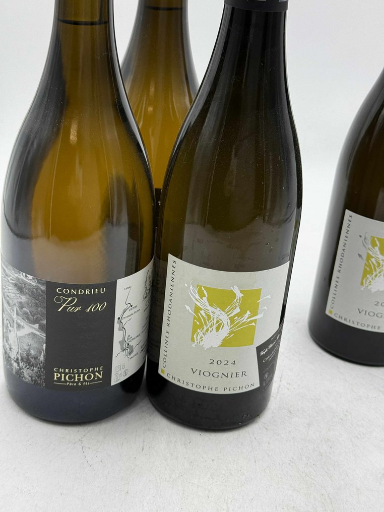 Christophe Pichon 'Pur 100' Condrieu & Viognier - Condrieu, Cotes du Rhone - 4 Bottles (0.75L) #1.0
