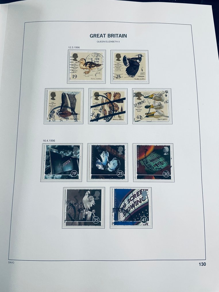 Μεγάλη Βρετανία - Συλλογή Αγγλία σε 2 Davo άλμπουμ #3.2