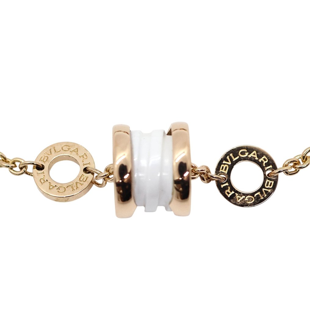 Bvlgari - 手镯 - B.zero 1 - 18K包金 玫瑰金, 陶瓷 #2.1