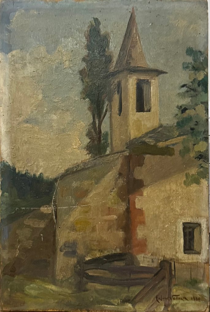 Felice Vellan (1889-1976) - Paesaggio #1.0