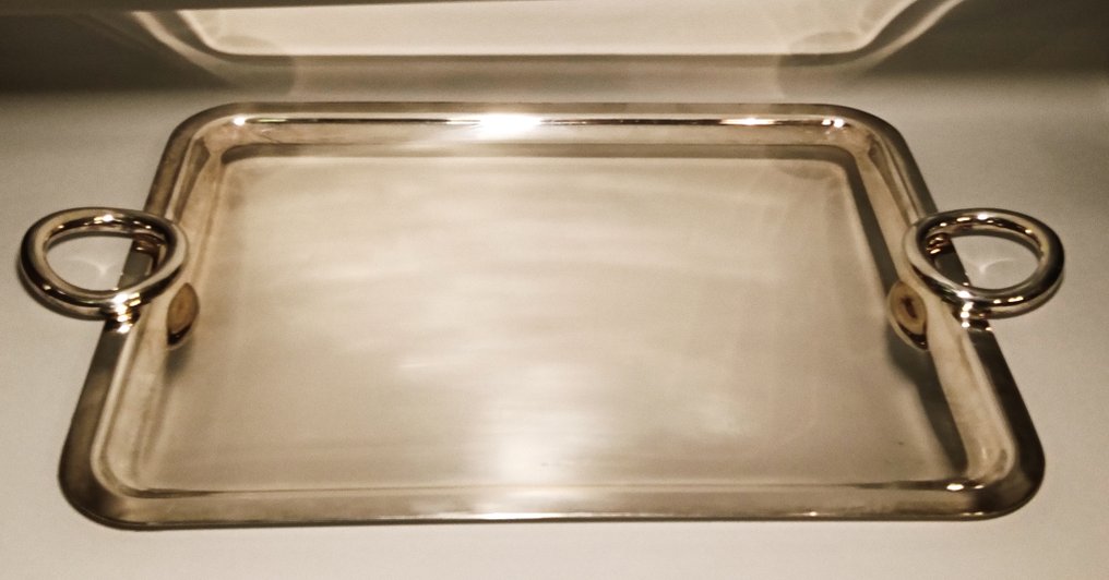 Christofle - Andrée Putman - 托盤 - 眩晕 - 鍍銀 #1.0