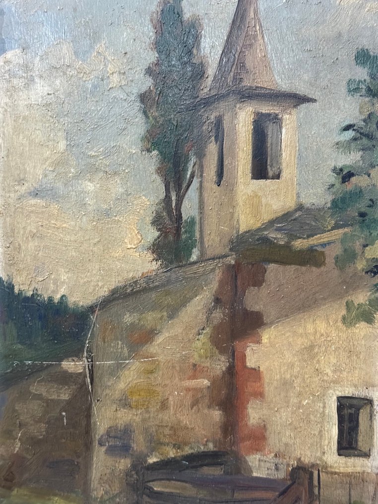 Felice Vellan (1889-1976) - Paesaggio #4.3